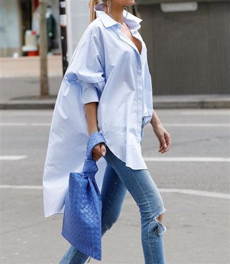 Comment porter une chemise oversize .